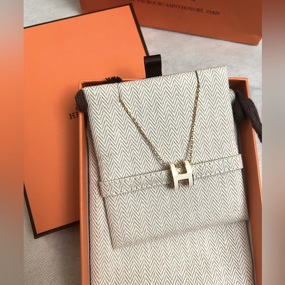Hermes Brand New H pop regular necklace
